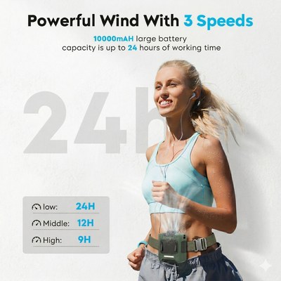 COOLYX Portable Waist Fan